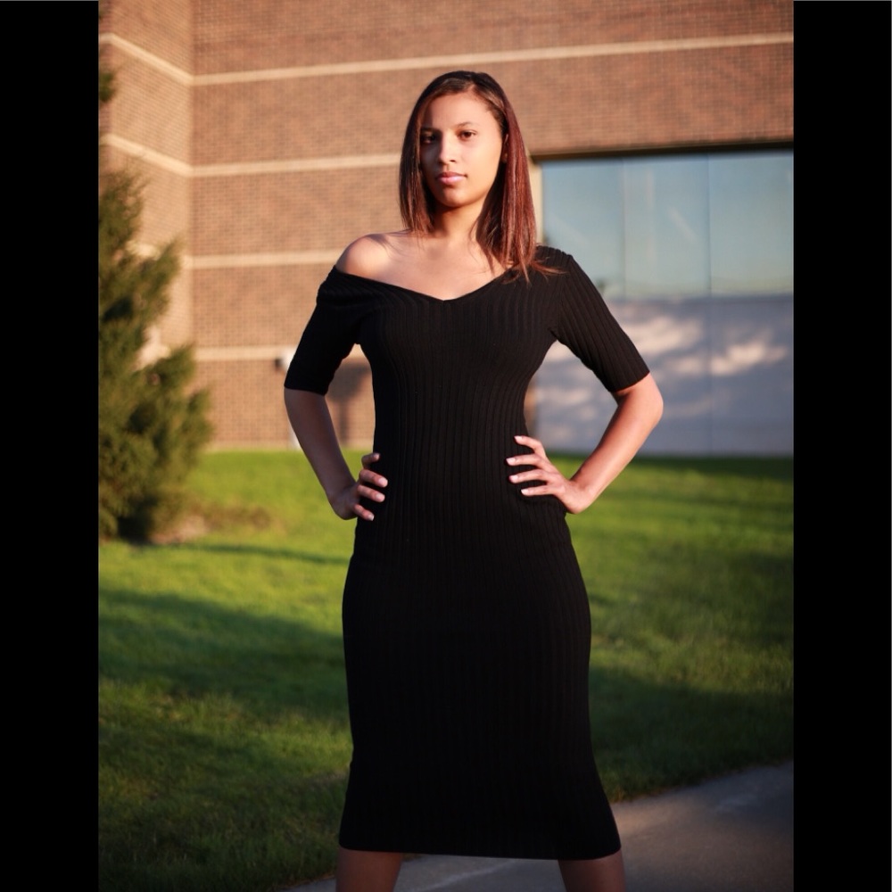 Sadie off the shoulder dress simonemonae.com
